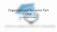 Organizational Behavior Part One.pdf